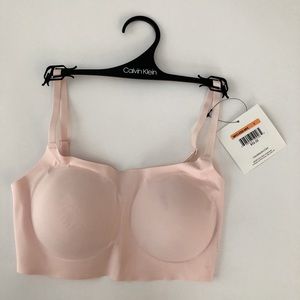 Calvin Klein pink Bralette, NWT, small